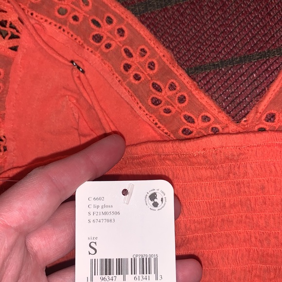 Free People Carrie Bralette in Lip Gloss Size Small - Picture 8 of 9